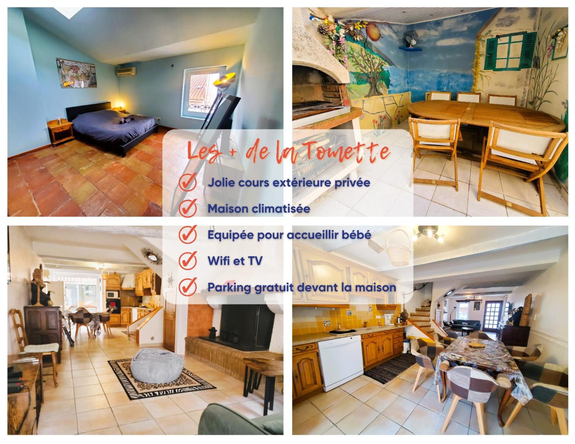 Agreable Maison De Ville Avec Patio سيجيان المظهر الخارجي الصورة
